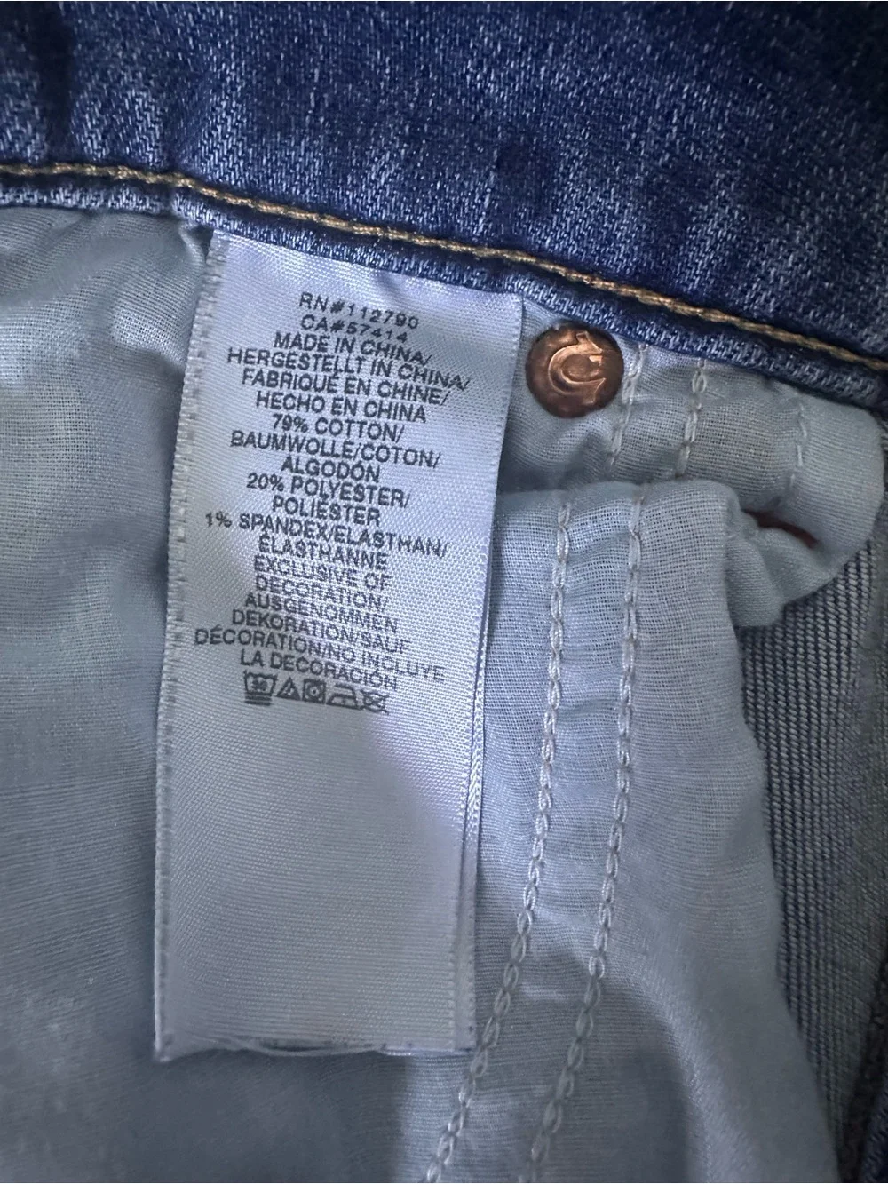 True Religion Straight Fit Jeans in Faded Blue
